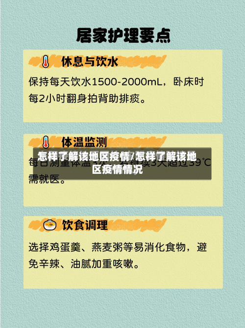 怎样了解该地区疫情/怎样了解该地区疫情情况