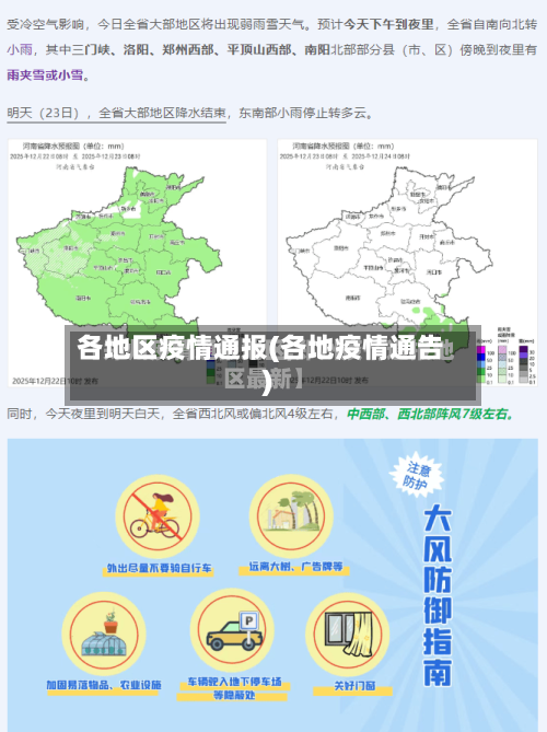 各地区疫情通报(各地疫情通告)