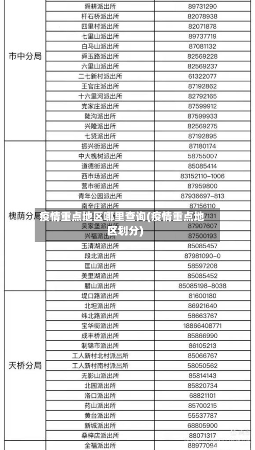 疫情重点地区哪里查询(疫情重点地区划分)-第2张图片