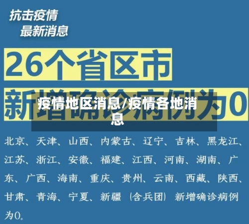 疫情地区消息/疫情各地消息-第3张图片
